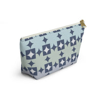 World's Fair Accessory Pouch w T-bottom in Blue